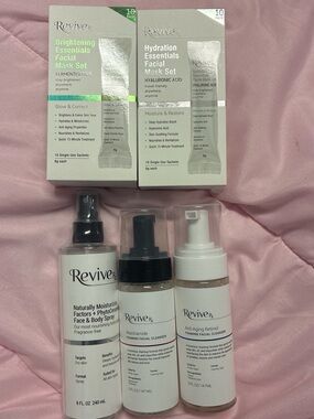 Revive Rx Hydration & Brightening Skincare Set (5 Pack)